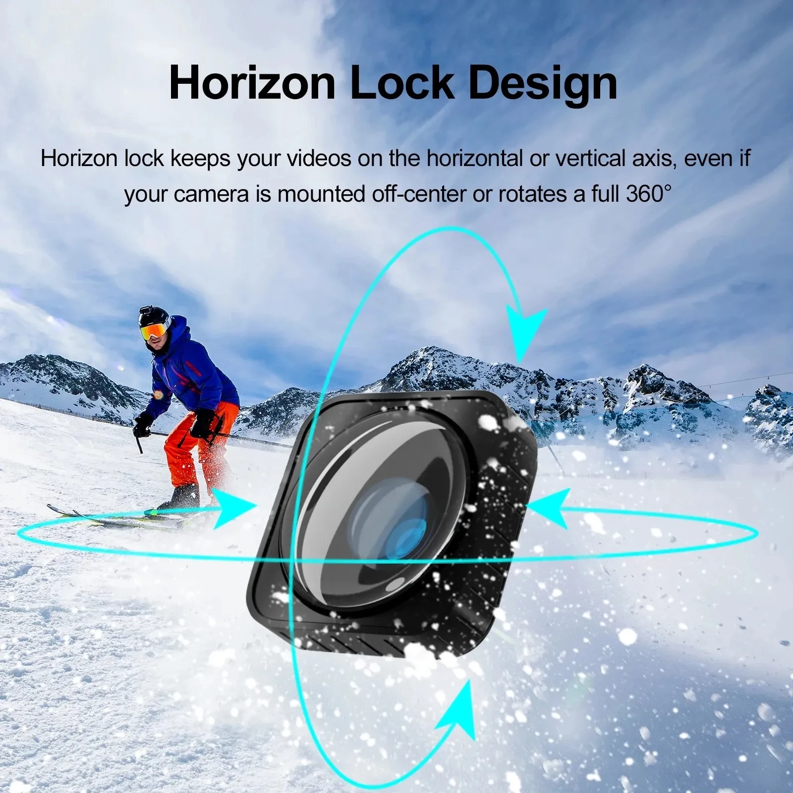 Ultra-wide Angle 155 Degree Max Lens Mod for GoPro HERO 12 11 10 9 Black,Max Lens Mod Maximize Stabilization 2.7K60 For Gopro 12