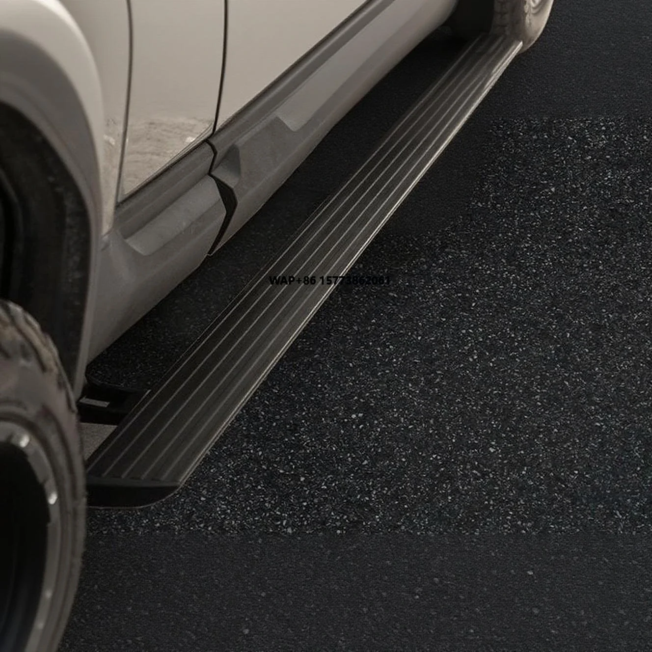 

Equation Leopard 5 Wide Design Direct Plug Play Electric Power Running Boards OEM Style Body Parts for Vehicles No Drilling