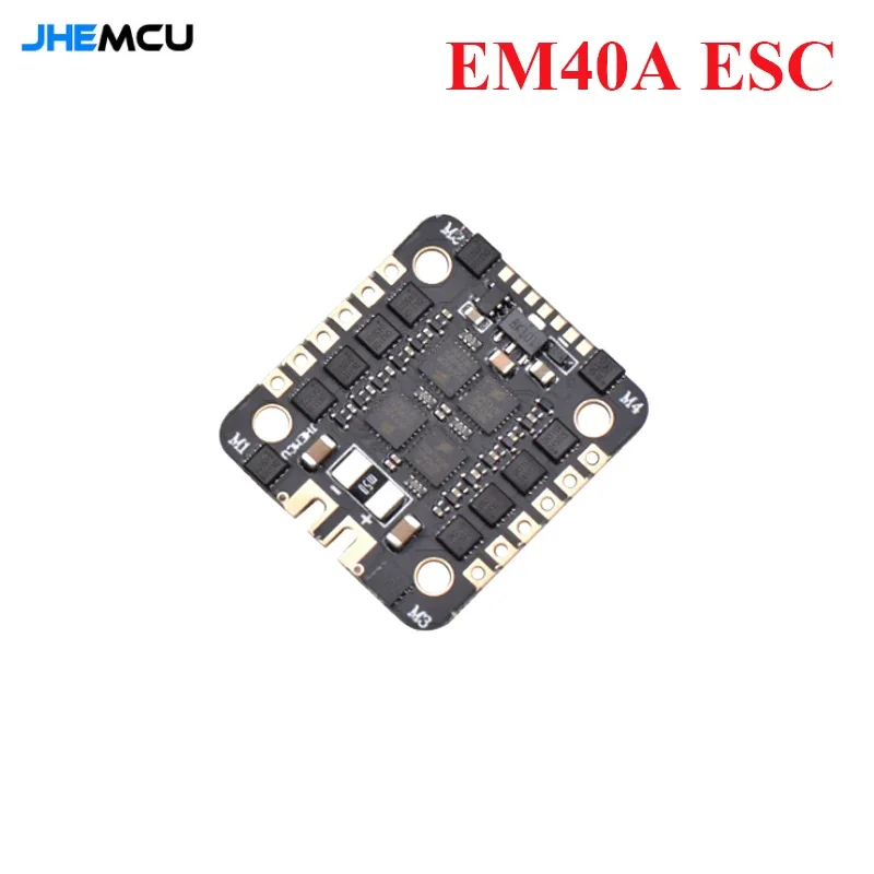 

JHEMCU EM40A BLHELI_S DSHOT600 2-6S 40A 4in1 Brushless ESC 20X20mm for RC FPV Racing Drone Quadcopter parts