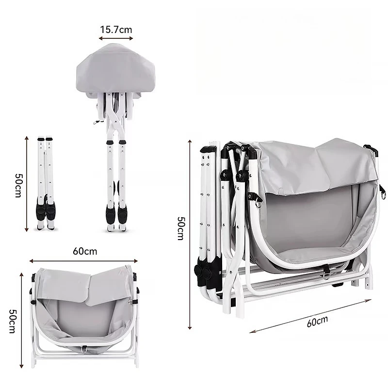 Adjustable height of pet bath basin Household folding cat and dog bath table