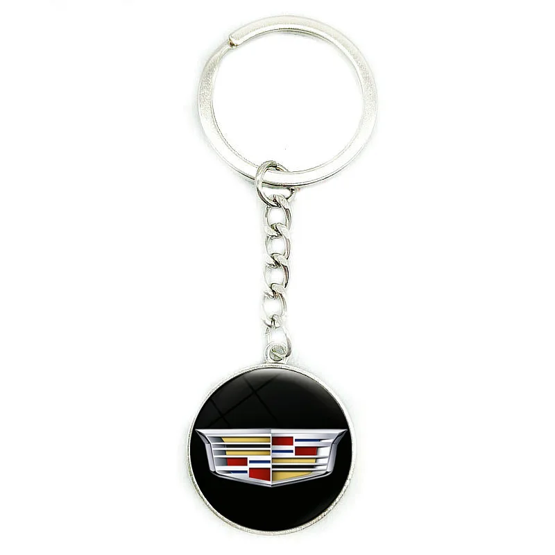 Креативный брелок с эмблемой автомобиля, брелок для ключей из сплава, подарочный кулон для Cadillac ATS BLS CT4 CT5 ESCALADE EXT SLR SLS SRX STS XT5 XT6 XTS