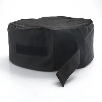 Black Professional Catering Chefs Skull Cap Breathable Mesh One Size Adjustable Strap Comfortable Cooking Baking