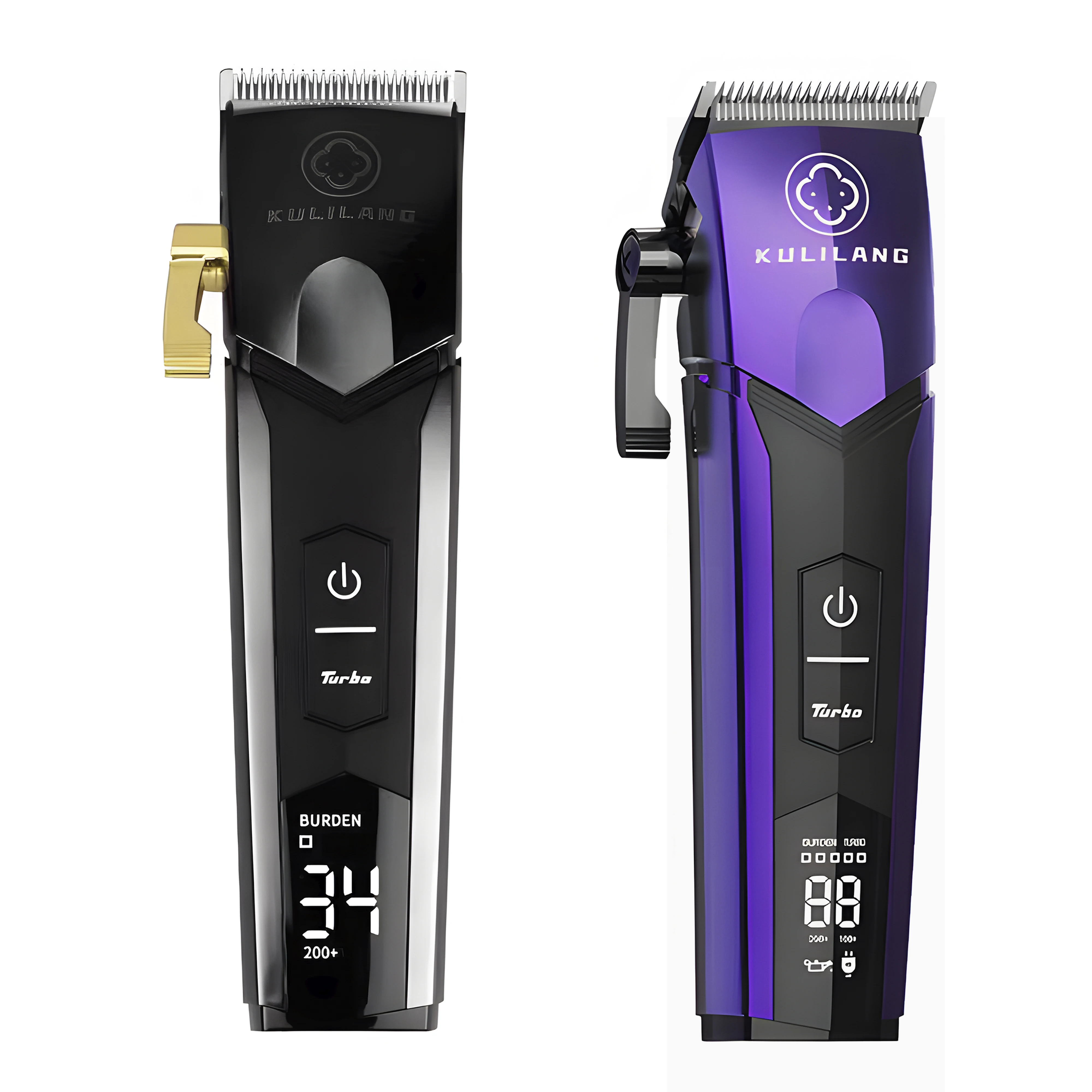 R77F Wholesale China Factory Price Kulilang Electric Rechargeable Professional Hair Clippers for Salon