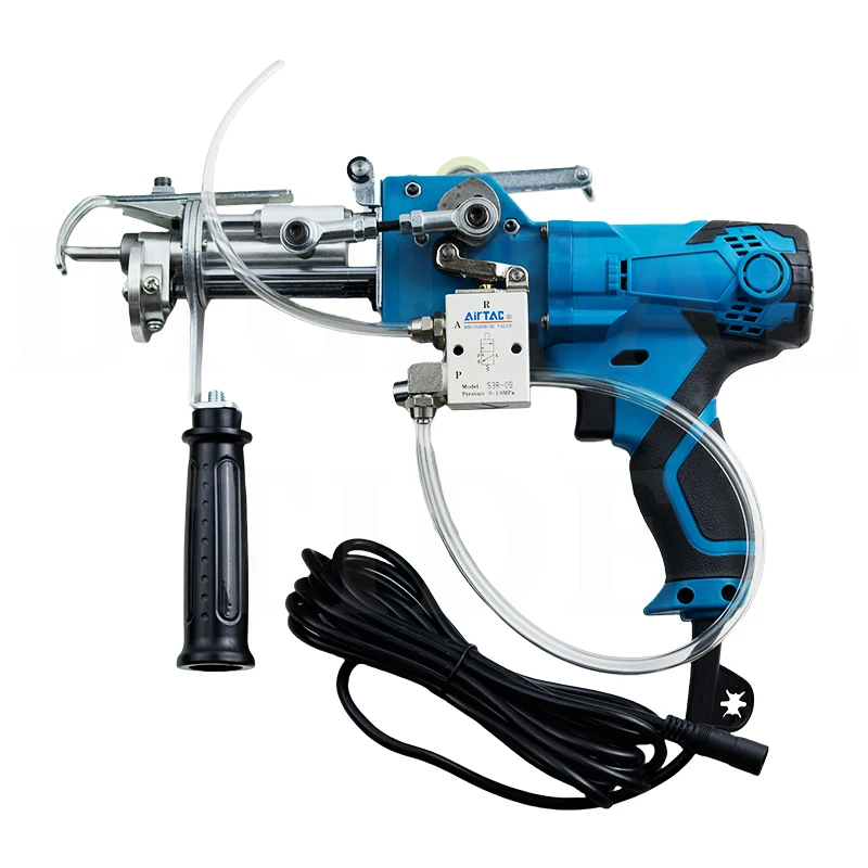 

20-60mm Long Pile pneumatic carpet tufting AK-III 2-in-1 High velvet Carpet flocking Tufting Weaving Machine