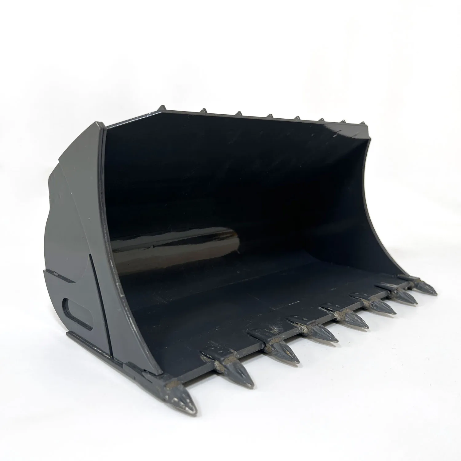 Metal Bucket Rock Bucket Spare for Toys XDRC 1/14 Remote Control Hydraulic Loader 580 Model Part Accessories TH23742