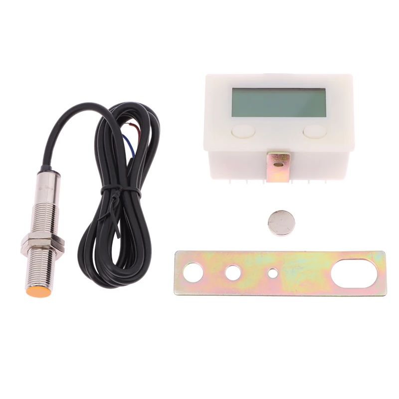 Electronic Digital 5 Display Counter Proximity Industrial Magnetic Sensor Switch Punch Counter Automatic Induction Counter Meter