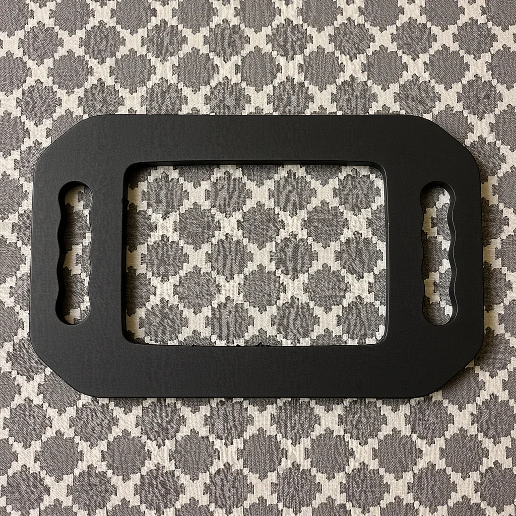 

Lightweight Rectangle Wall Mirror - Shatterproof Foam Backed Hand Mirror for Barber Shop Bathroom Vanity and Travel Use