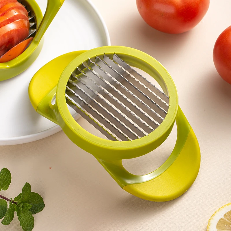 Stainless Steel Tomato Slicer Multifunctional Potato Onion Eggs Vegetable Cutter Cuts Tools Holder Slicers Kitchen Gadgets