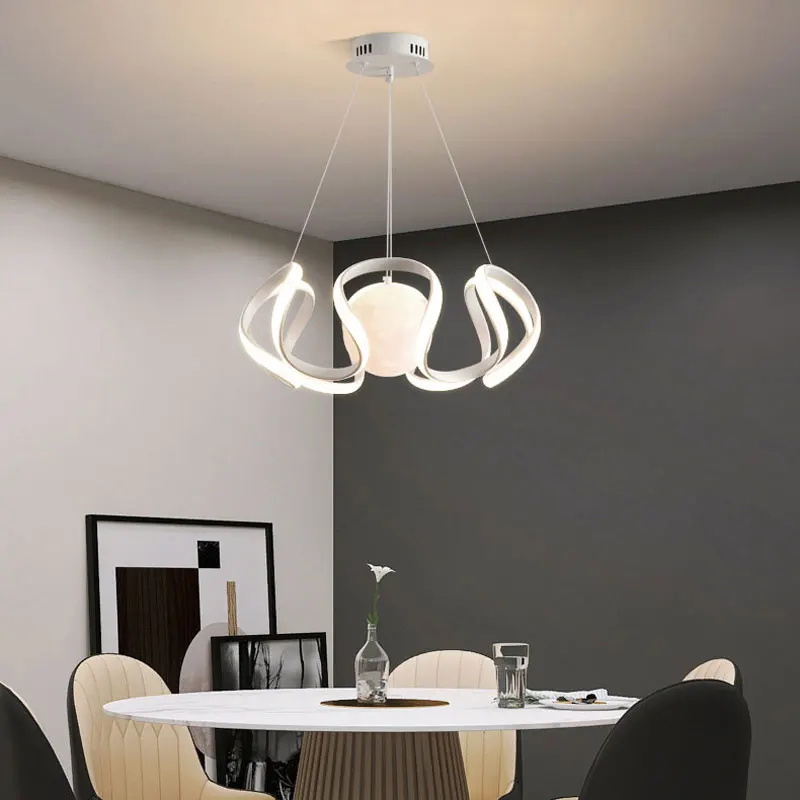 Modern LED Pendant Chandeliers Lighting Home Decor Hanging Lamp for Living DIning room KItchen Bedroom Pendant Lights Suspension