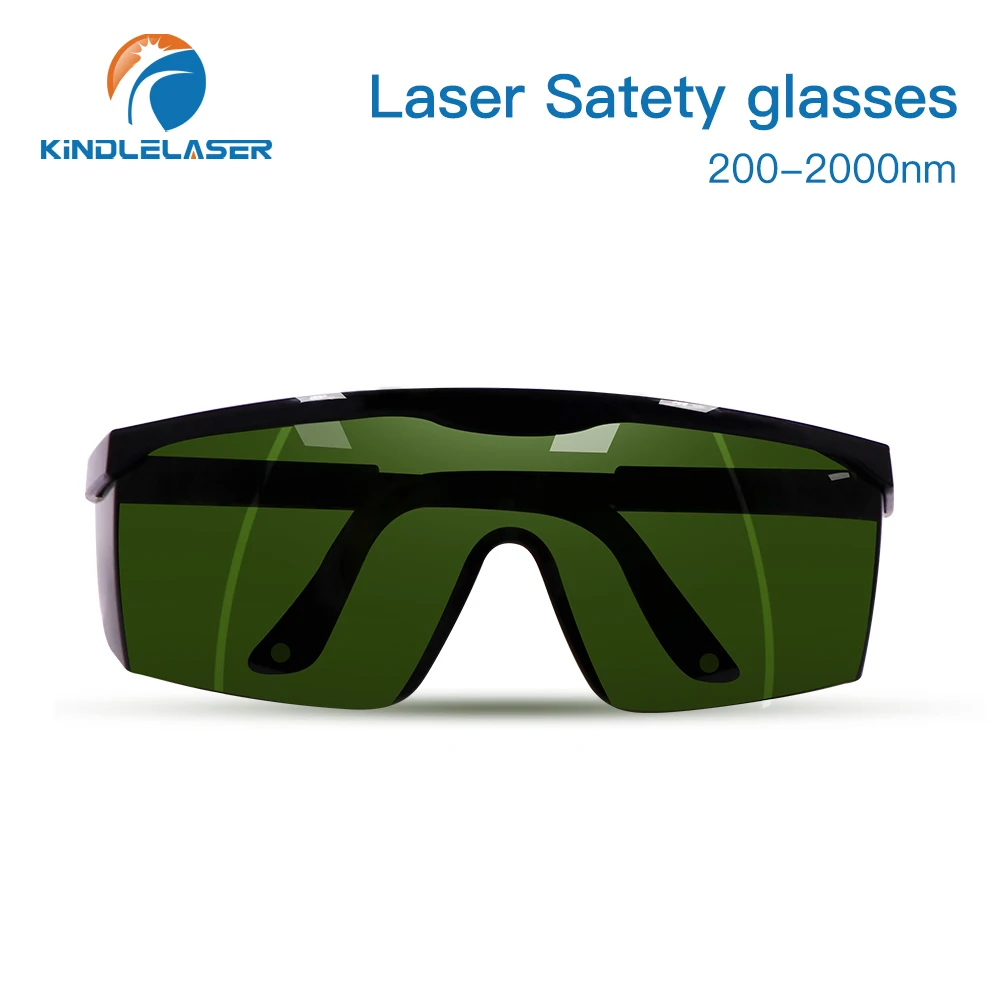 Kindlelaser 200nm-2000nm Occhiali protettivi per occhi di sicurezza laser per marcatura e incisione laser con custodia protettiva