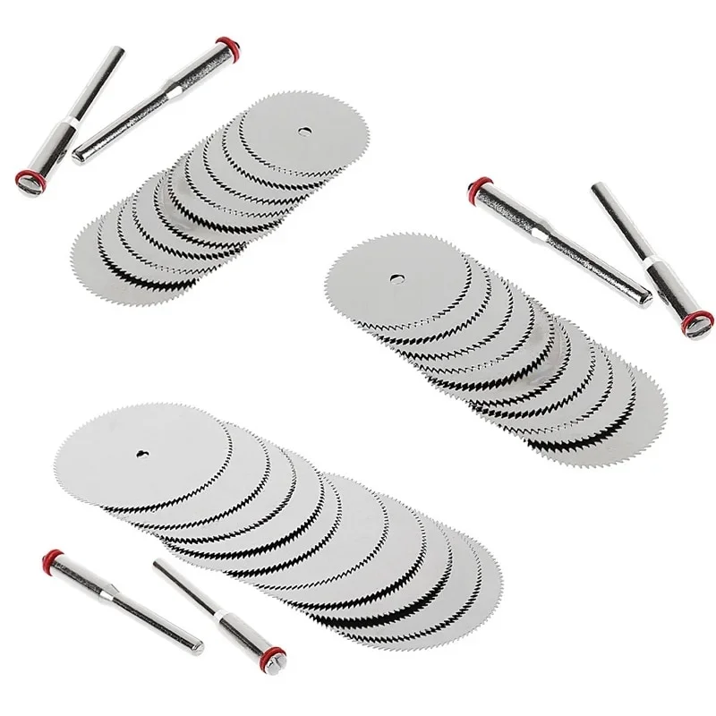 15PCS 22mm Wood Cutting Disc Dremel Rotary Tool Circular Saw Blade Dremel Cutting Tools For Woodworking Tool Dremel Accessories