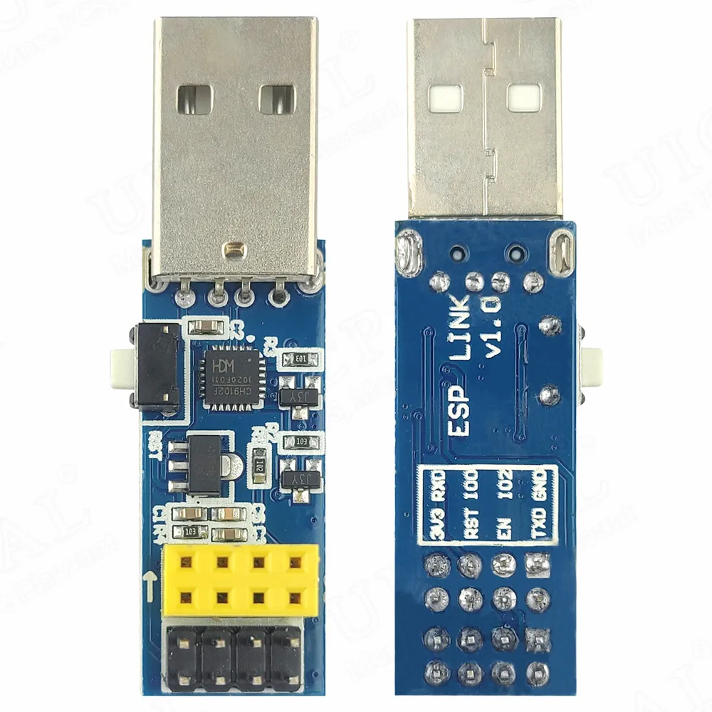 ESP8266 ESP 01S ESP-01S USB Downloader Module for Arduino CH9102F CP2104 ESP LINK V1.0 Firmware Burning Tool ESP-01