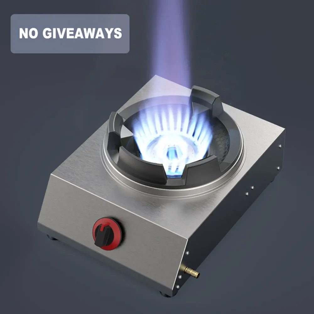 

Кухонная одинарная газовая плита Бытовая газовая варочная поверхность из нержавеющей стали Коммерческая газовая печь Range Sove