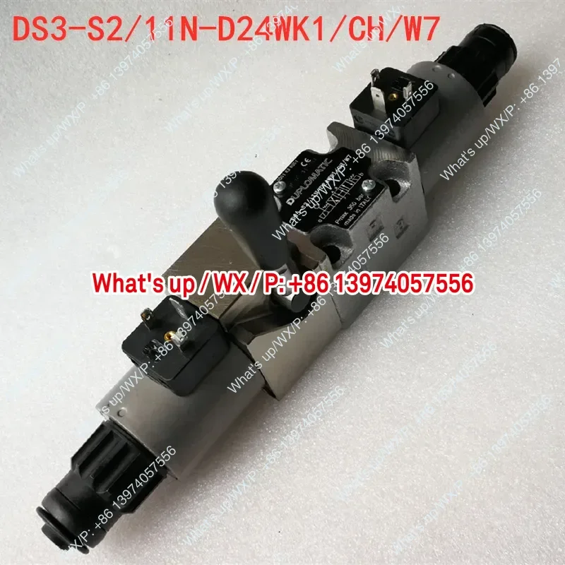 Working in Solenoid valve of grouting machine DS3-S2/11N-D24WK1/CH/W7/A215 NG06HSR06434 S3 S10