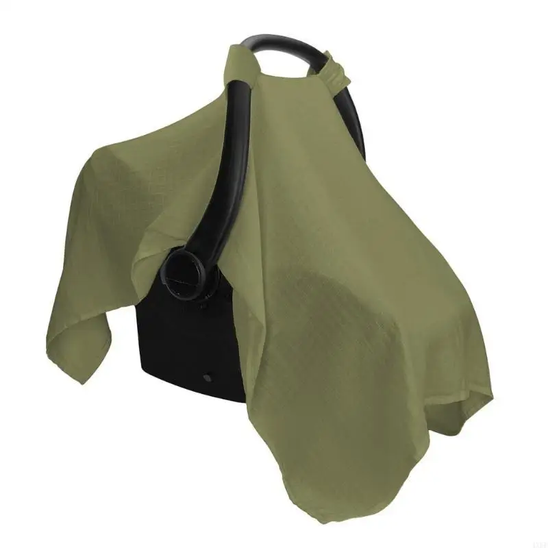 Bawełniany wiatroszczelny pokrowiec na koszyk Pokrowiec na fotelik dziecięcy dla kobiet w ciąży Niemowlę Pokrowiec na wózek na