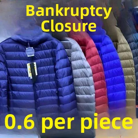 

Men's down Cotton Jaet Lightweight ort Sle Winter Clothes Dad Coat Stand Fit Spring China Made Stand Collar