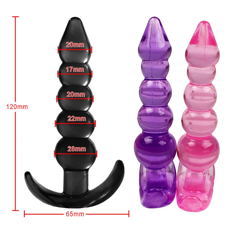 Sm Adult Levert Anale Kraal Siliconen Dildo Butt Plug Seksspeeltjes Voor Paar Vaginale G-Spot Stimulator Masturbator Prostaat Massager