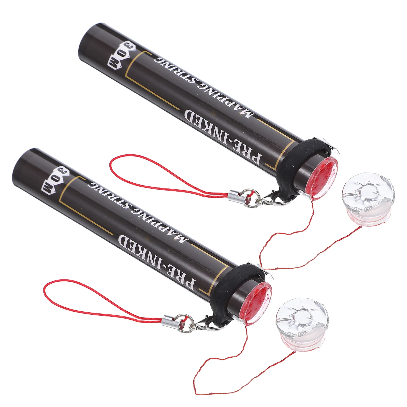 

2Pcs Eyebrow Mapping String Extra Long Accurate Brow Line for Threading Drawing Portable Transparent Tube Brow Shaper