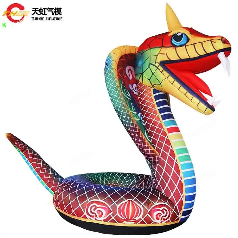 

Fast Ship Simulated Inflatable Snake Model for Event Decoration Outdoor Exhibition Blow Up Inflatable Cartoons