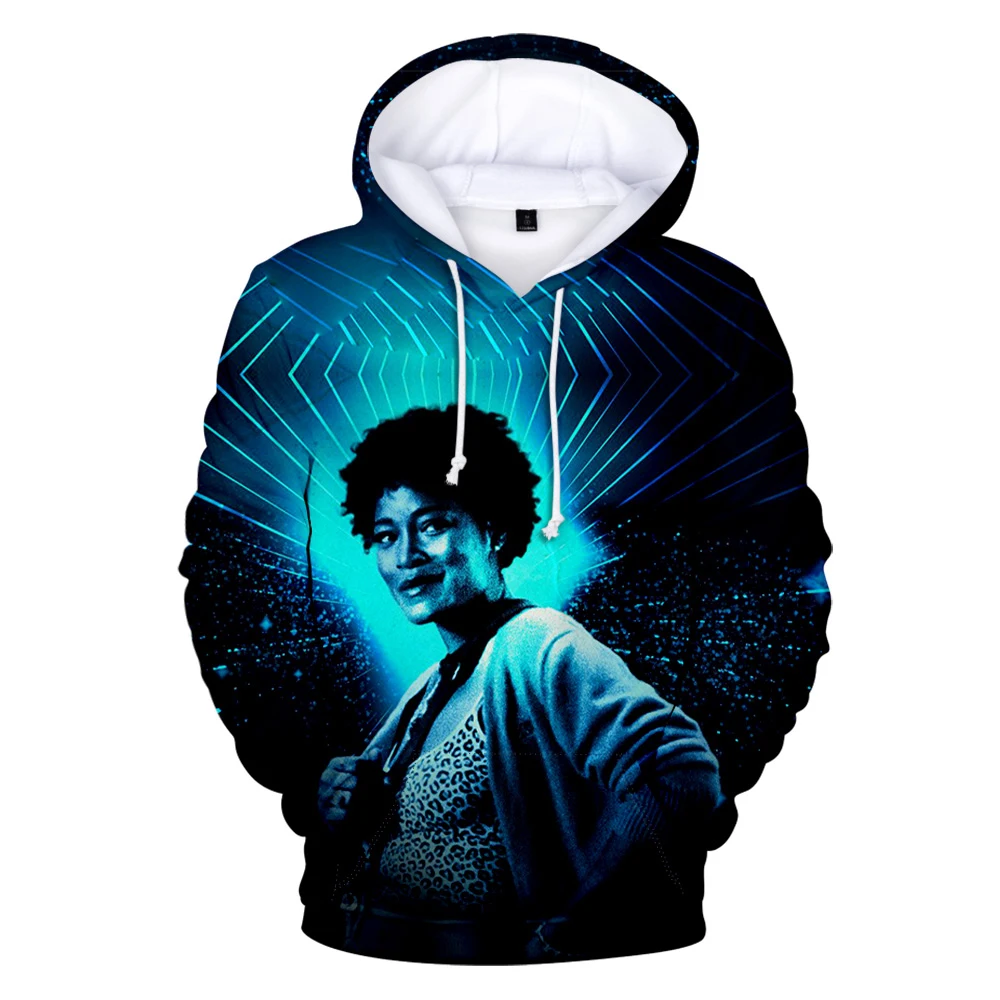 Keke-Sudadera con capucha para hombre y mujer, ropa de manga larga Unisex, estilo informal, estrella Pop americana, 3D, 2022