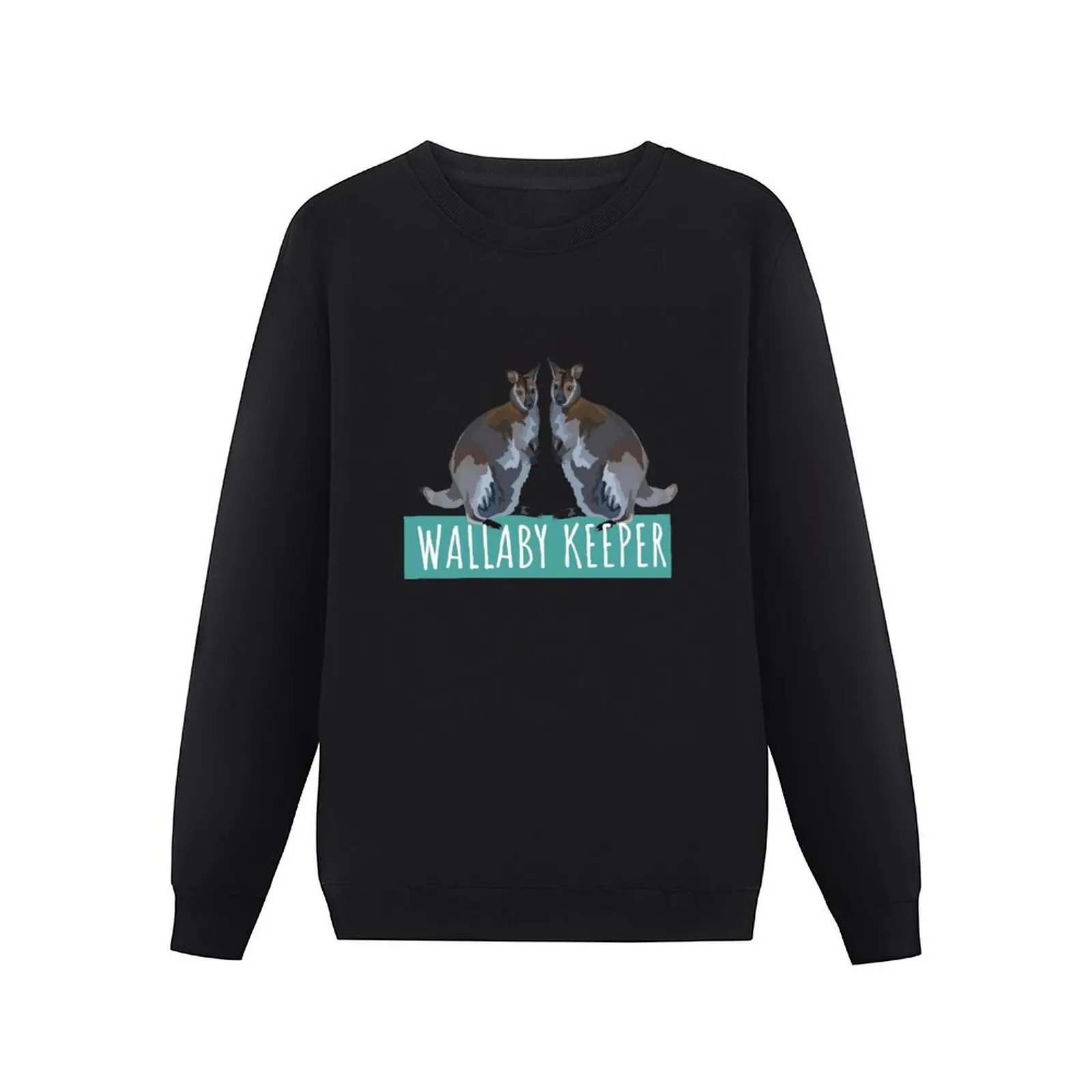 Wallaby Keeper Pullover Hoodie men wear men's coat men's clothes graphic sweatshirts