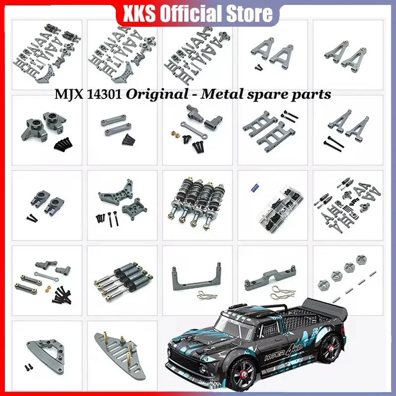 MJX Hyper Go Original Accessories Shocks Brushless Motor ESC Drive Shaft Replacement Spare Parts for 14301 14302 14303