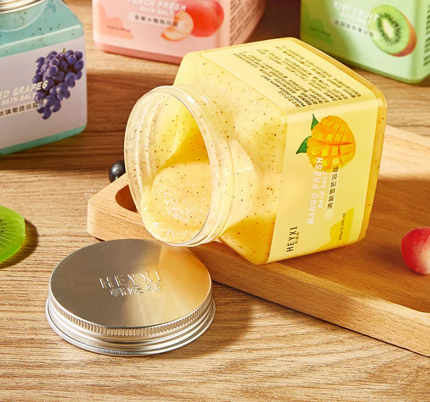 Crème de Énergie aux Fruits pour Cuir oral elu, Sel de Bain, Nettoyage Doux