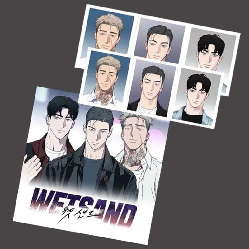 Lezhin Korean BL Comics Wetsand photo 1 inch 2 inch photo   [unofficial]