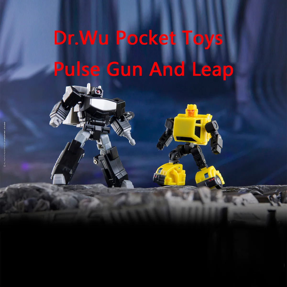 [متوفر مع مكافأة] شخصية DR.WU Transformation Dr Wu E37 وE38 LEAP and PULSE GUN
