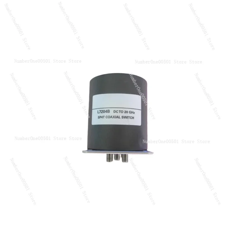 

L7204B L7204A DC To 20GHz SP4T Microwave Coaxial Switch SMA Interface 24V 4 Port RF Communication Accessory