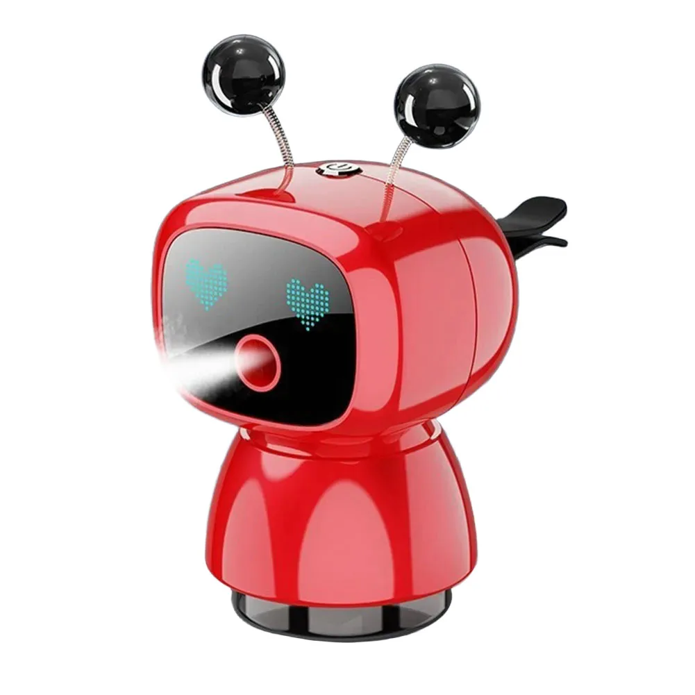 Compact For Car Air Freshener with Robot Design Efficient Scent Distribution via Air Vent Perfect for Aromatherapy Enthusiasts