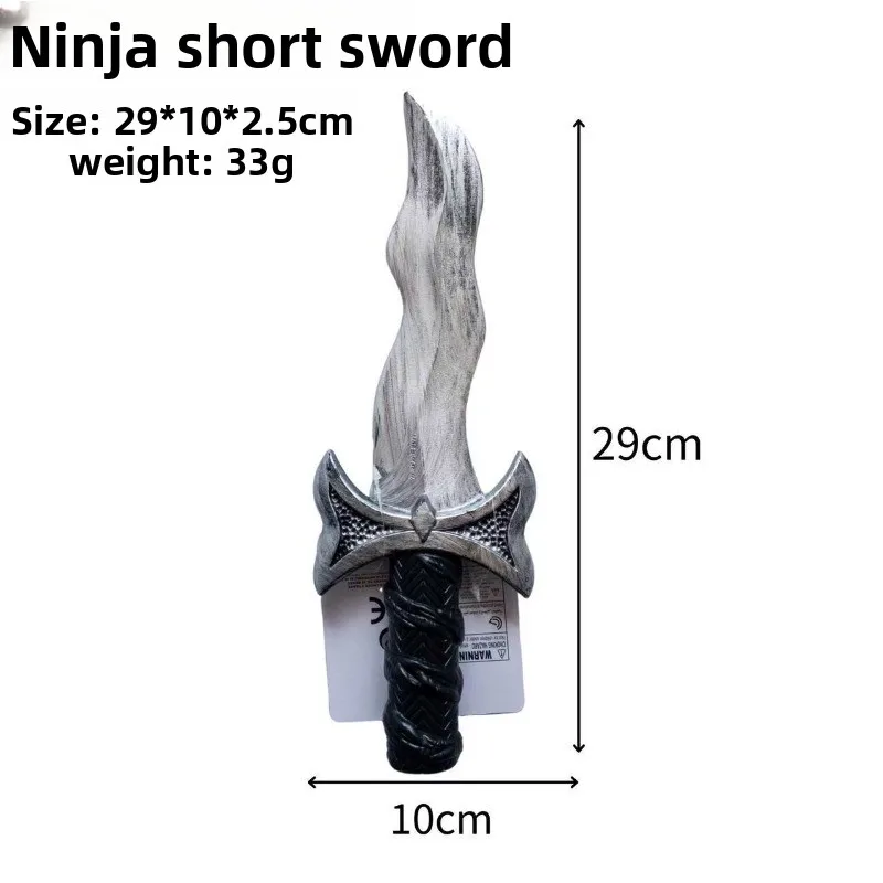 59 سنتيمتر/23.23in بولي Toy لعبة سيف ساموراي تأثيري نموذج الدعائم كاتانا هالوين لوازم الحفلات لعبة الأجهزة الطرفية تحصيل هدية عيد ميلاد