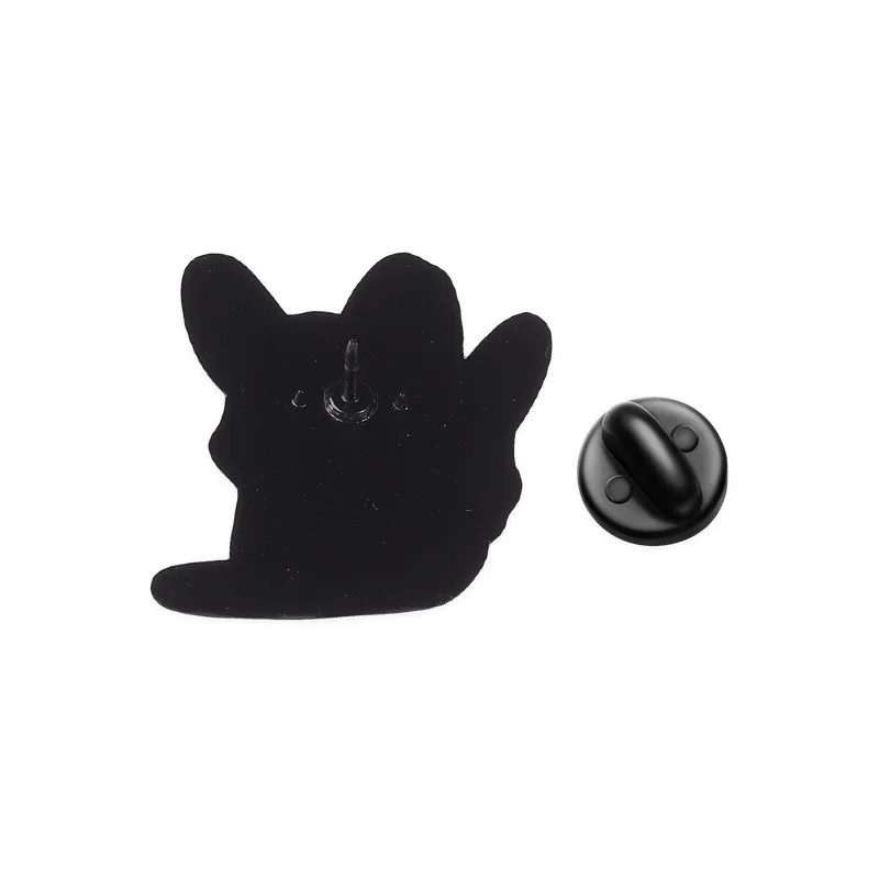 Emo Grumpy Bunny Enamel Pin I Left My Room for This Meme Brooch Kawaii Cartoon Rabbit Lapel Badge Fashion Jewelry Gift