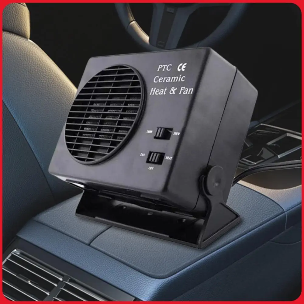 

150/300W Auto Car Heater Cooler Fast Heating Ceramic Car Heater 2 in 1 Cooling Heating Anti-Fog Heater for Winter Summer Driving