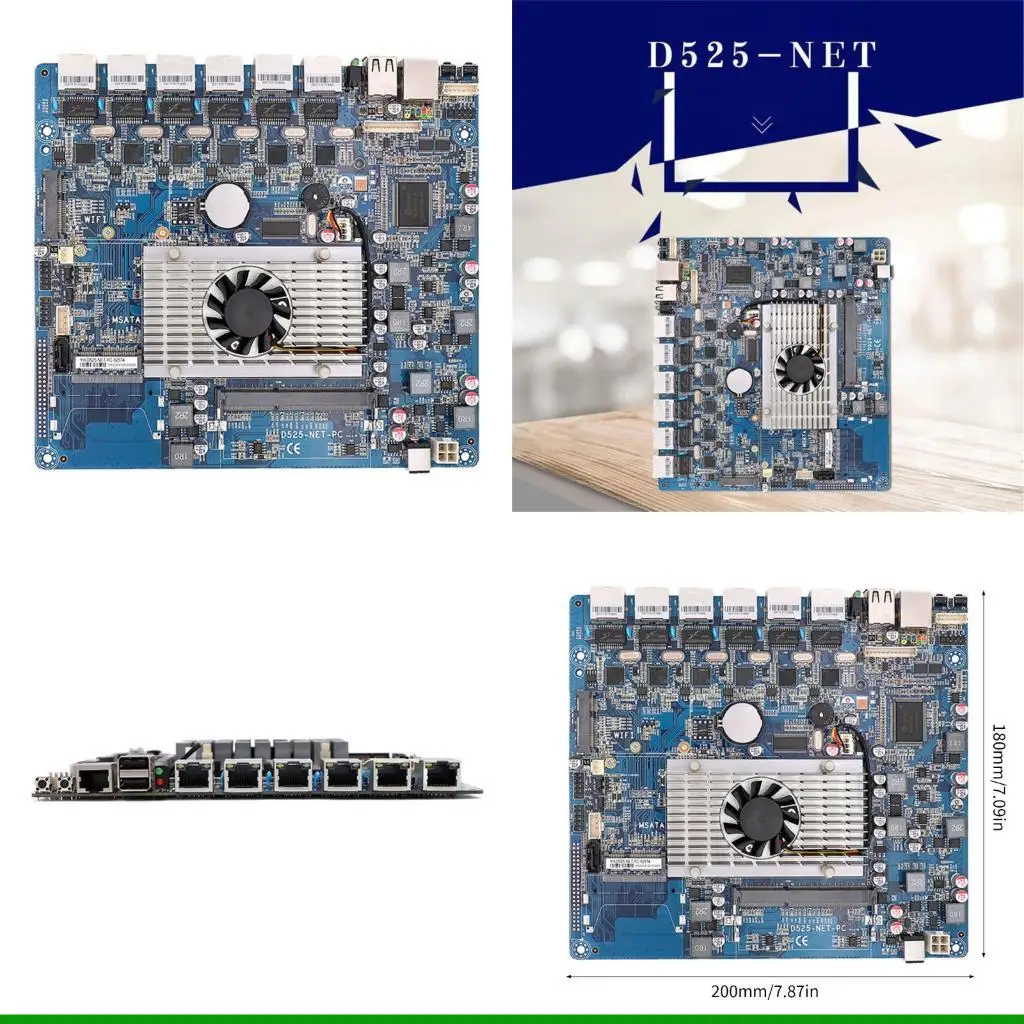 

U55C Industrial D525 Motherboards High Stability Low Power Consumption for Long Time Industrial Control Use