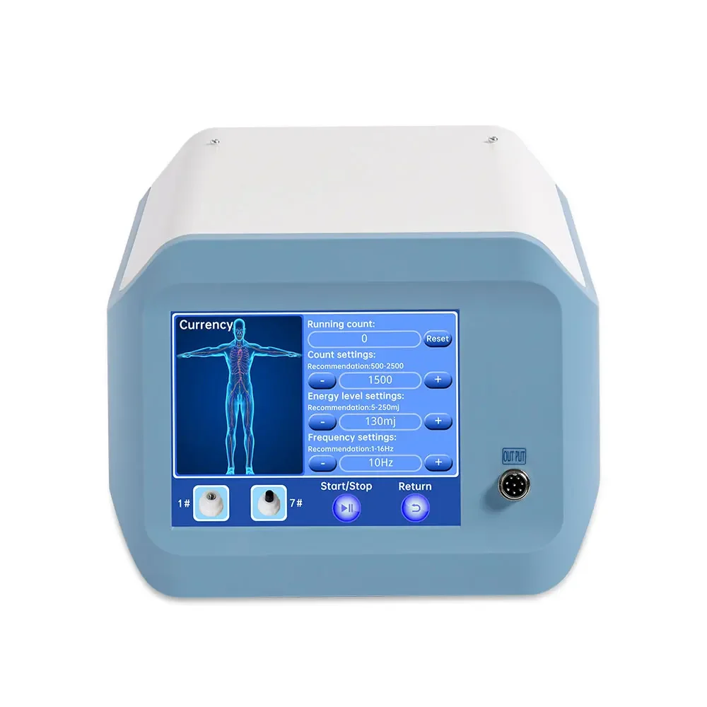 

Оборудование для физиотерапии Интеллектуальный ударный электрический массажер для ударно-волновой терапии