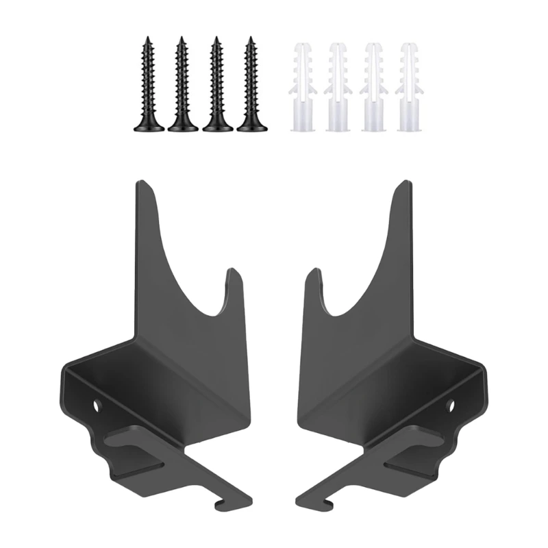 A2UD Supporto per smerigliatrice angolare da 2 pezzi Supporto per smerigliatrice angolare Staffa multiuso per montaggio a parete