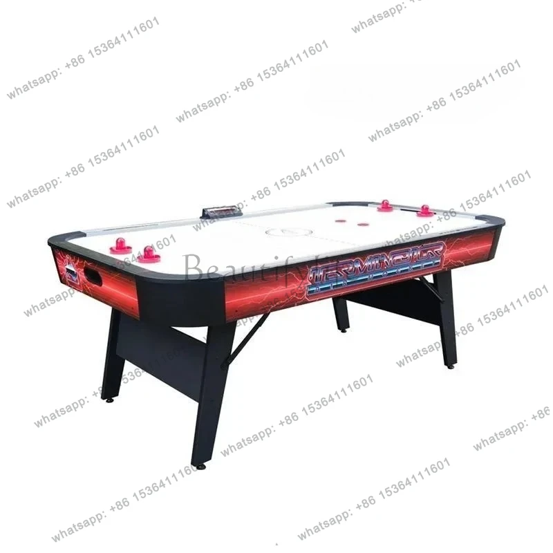 

LXTable Ice Hockey Machine Table Top Air Hanging Ball Air Hockey Table Scratch Court Stand Up FoldingSSS