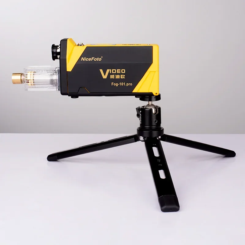 NiceFoto Fog-101 Portable Hand-Held Fog Machine Dry ice Smoke Effect Powerful Photography Smoke Machine for Film Productions