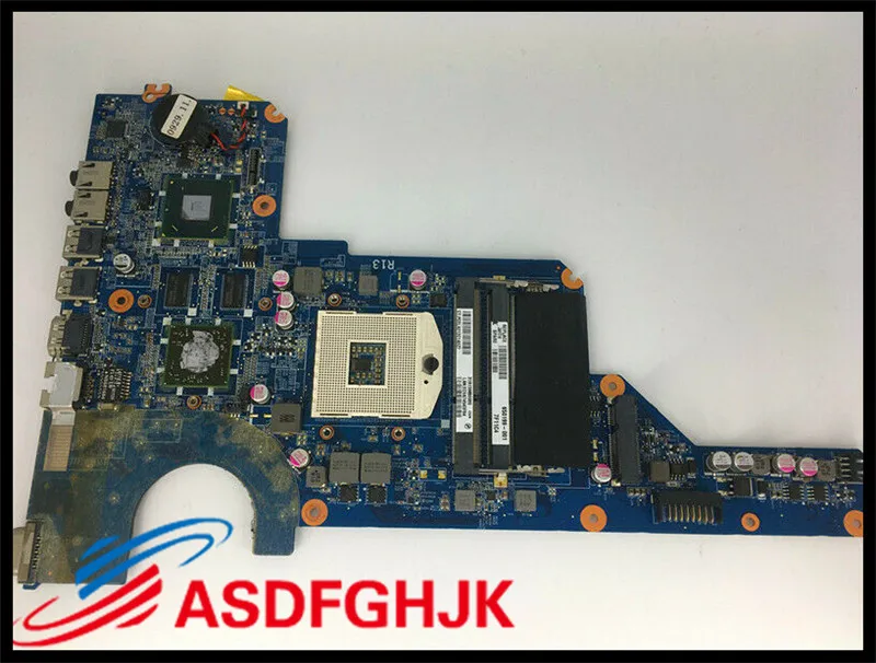 

636375-001 DA0R13MB6E0 for HP pavilion G4 G6 G7 laptop motherboard mainboard s989 hm65 w/ 1gb video card works