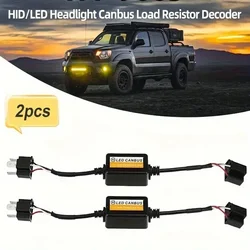 1~4PCS LED Canbus Car Headlights Error Free Resistor for SUV Fog Lights H4 H7 H1 H11 9006 9007 Adapter Anti-Flicker Tools amagi