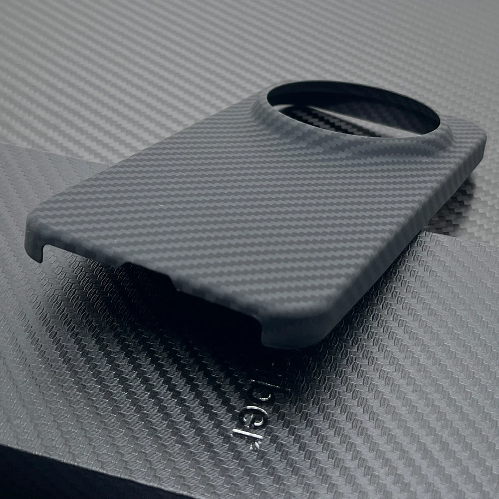 Etui z włókna węglowego do Xiaomi 17 Ultra, lekkie, odporne na zarysowania, Mi 17 Ultra, tylna obudowa z włókna kevlarowego i aramidowego, smukła osłona. — zdjęcie produktu 5