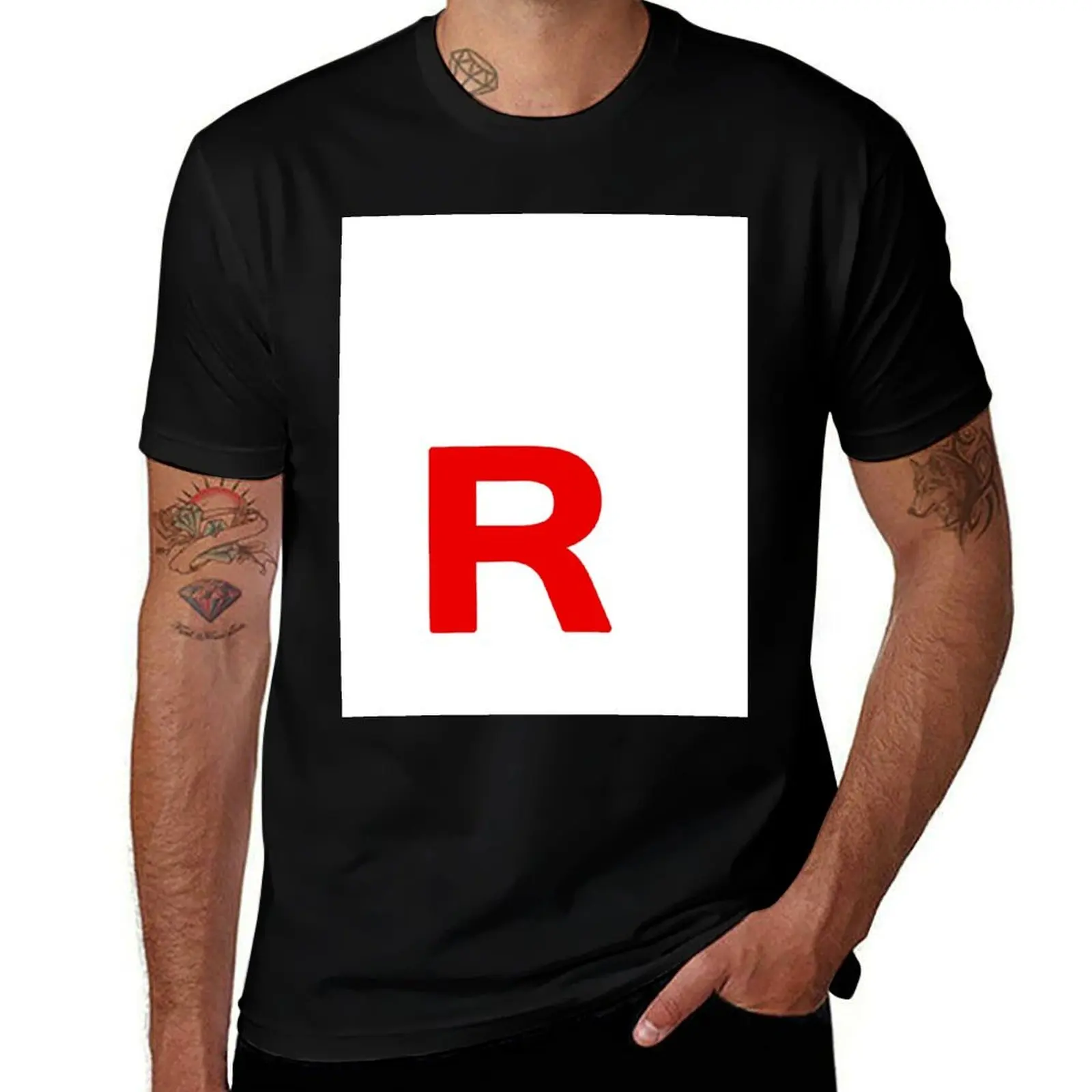 

Team Rocket T-Shirt cheap stuff Aesthetic clothing blanks T-shirts for men cotton