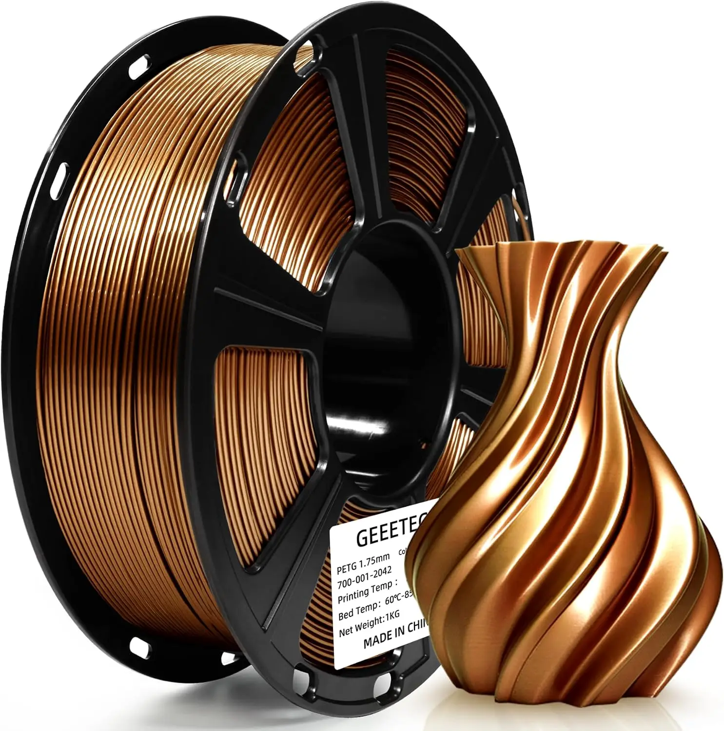 Geeetech — filament PETG z metalicznym wykończeniem — zdjęcie produktu 11