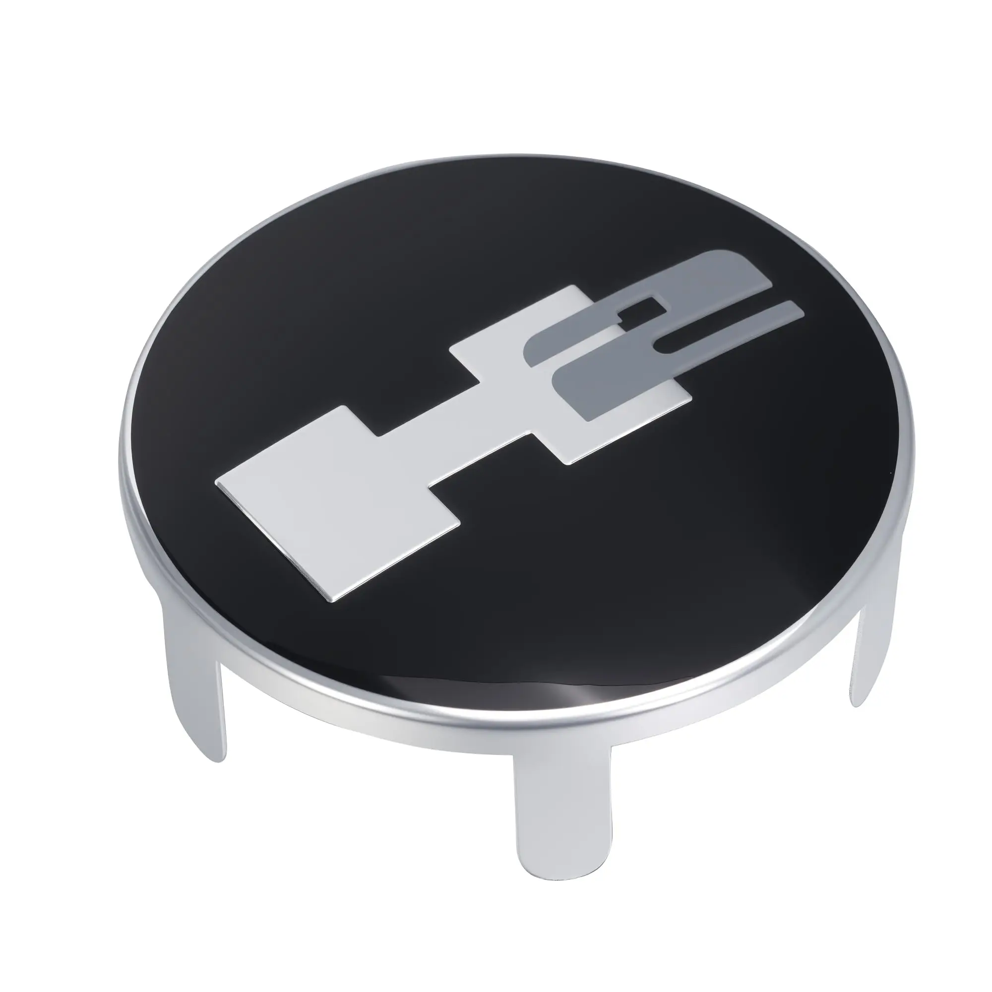 

Royal Sun Chrome Billet Aluminum Steering Wheel H2 Logo Cover Nameplate Compatible with Hummer H2 SUV & SUT #25953087