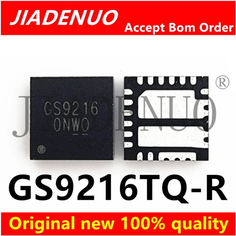 (5pcs)100% New GS9216TQ-R GS9216 GS9216TQ QFN-23 Chipset