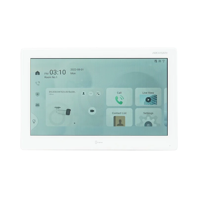 HIKVISION Multi-language 802.3af POE Video intercom KIT,include DS-KV8113-WME1(C) & DS-KH9510-WTE1(B) & PoE Switch