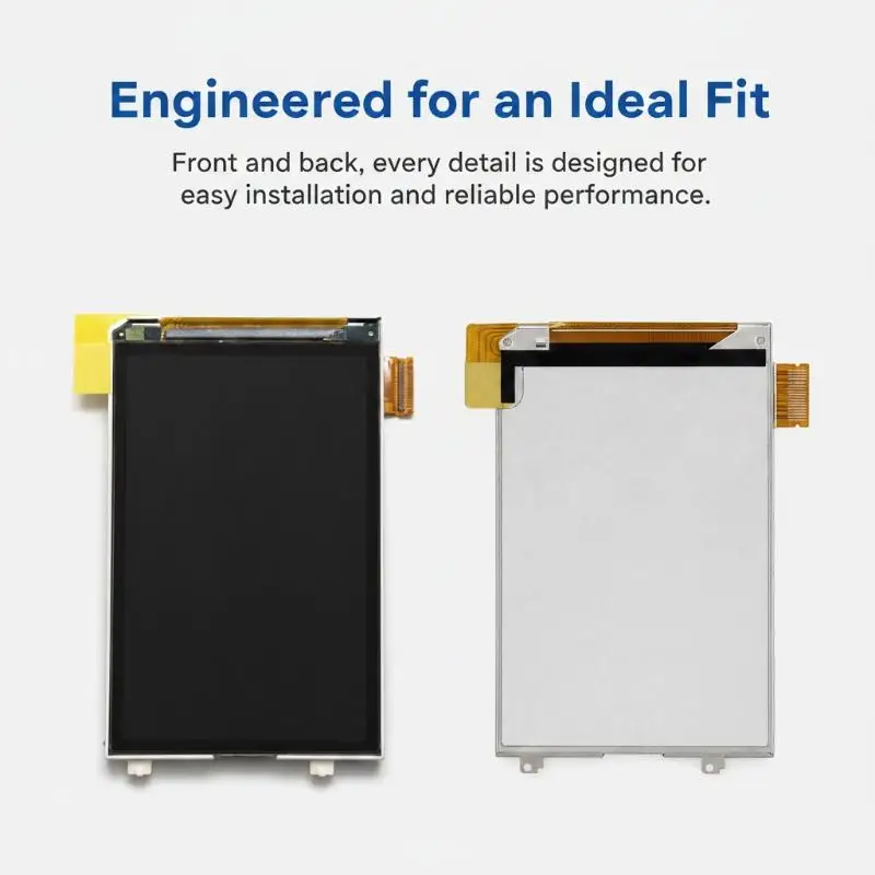 Replacement LCD Display Screen Clear View TFT LCD Panel Durable DIY Repair Parts for Smart Watch Screen Replacement