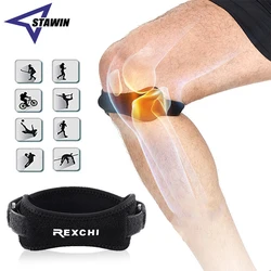 1PC Adjustable Patella Knee Tendon Strap Patella Stabilizer,Kneepad Support Professional Sports Knee Brace,Running,Hiking,Soccer