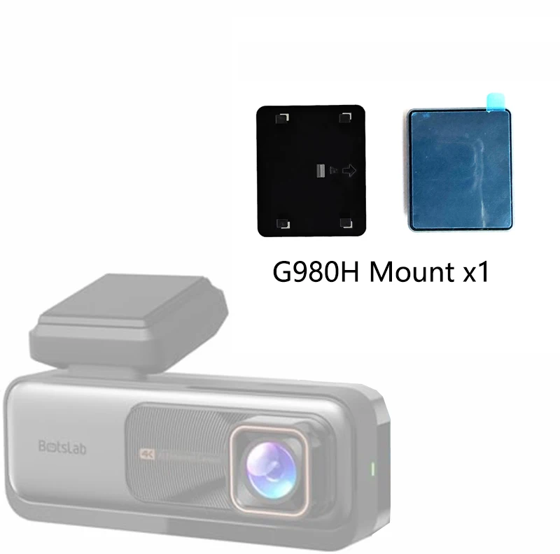 Afbeelding 4: voor botslab dashcam G980H / G980H PRO / 980h set Mount